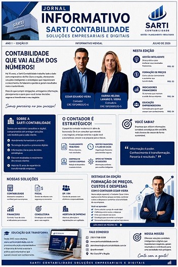O CONTADOR COMO ESTRATÉGIA PARA O CRESCIMENTO DA EMPRESA